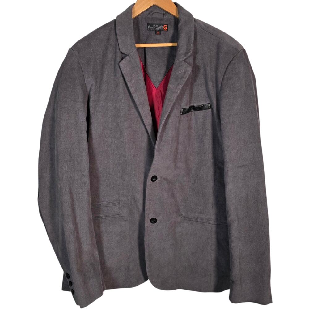 G by Guess Gray Corduroy Sport Coat Blazer Men's XXL NWOT